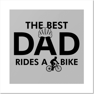 Cyclist Best Dad Father's Day Gift For Cyclist Dad Posters and Art